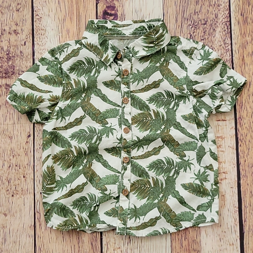 Adorable Tropical 🌴 Button Down